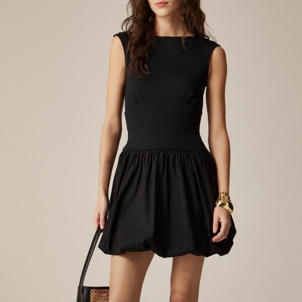 J. Crew Black Mini Dress
